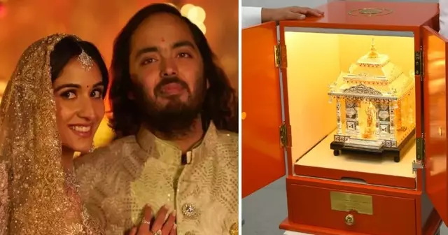 Anant Ambani and Radhika Merchant's wedding Card Is 366% More Expensive Than Akash Ambani's Wedding Card