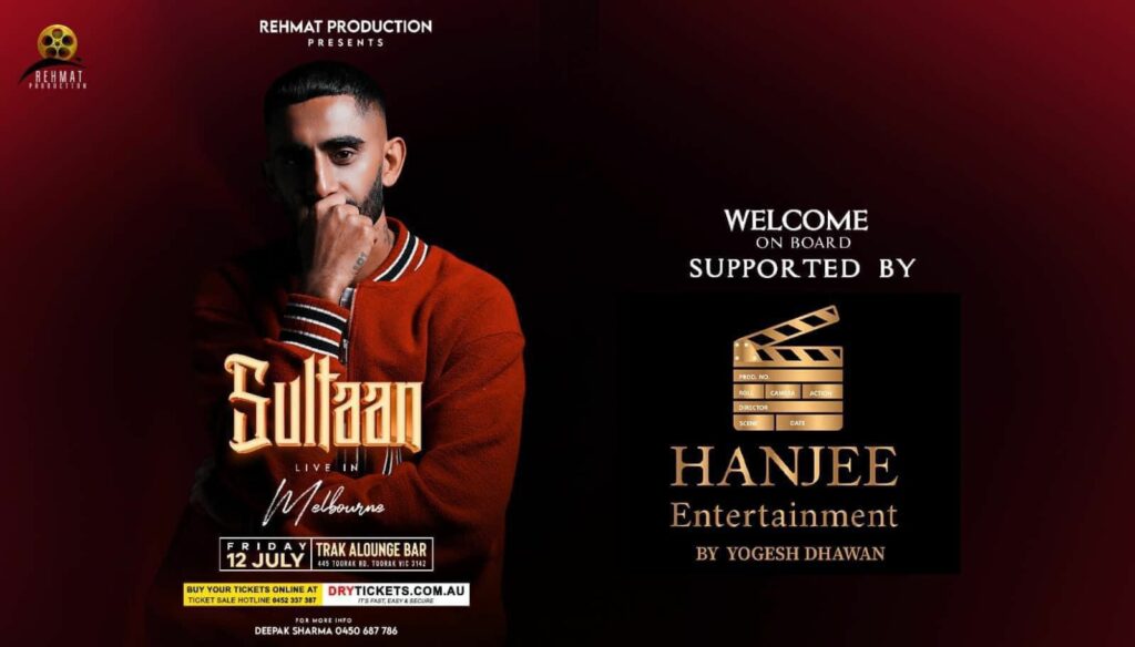 Sultan Live in Melbourne 2024 , Book Tickets Now