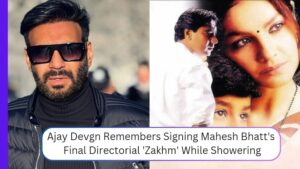 Ajay Devgn Remembers Signing Mahesh Bhatt's Final Directorial 'Zakhm' While Showering: 'I'm Quitting After This...'