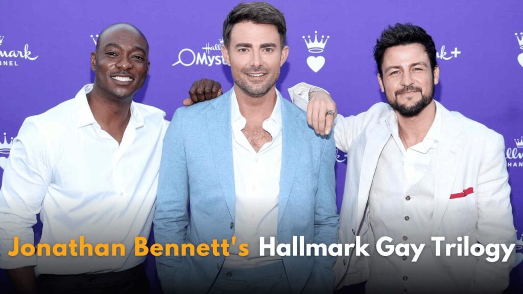 Jonathan Bennett Breaks New Ground with Hallmark's First Gay Wedding Trilogy