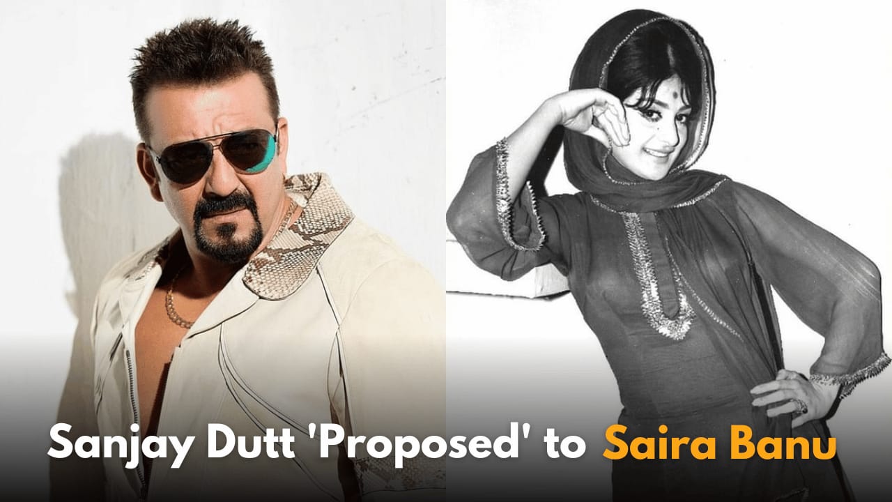 When a Young Sanjay Dutt 'Proposed' to Saira Banu: 'Main Shaila Banu se Shaadi Karunga'