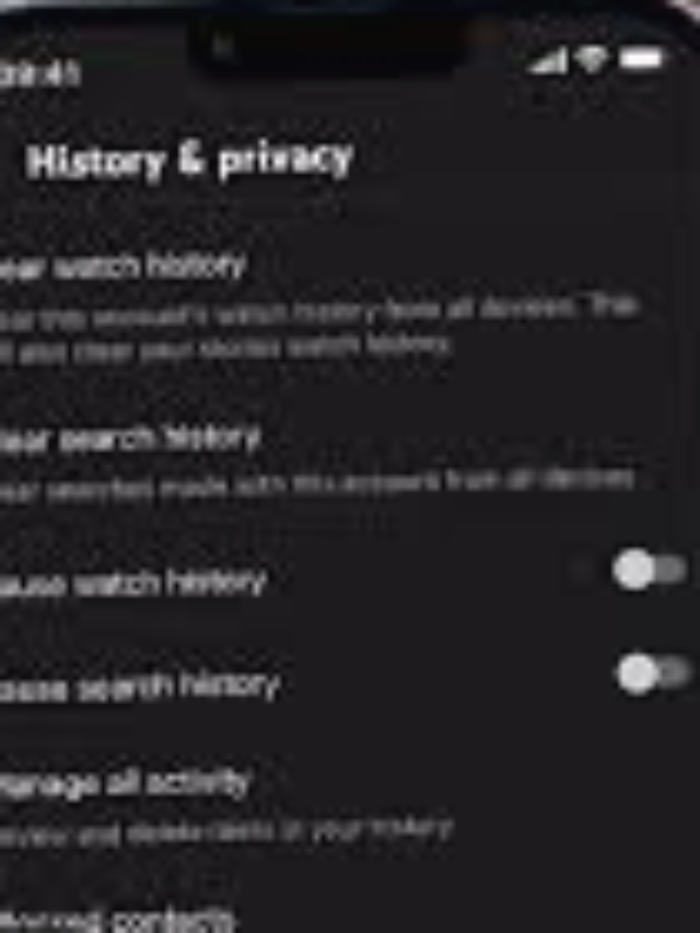 How to Delete YouTube Search History