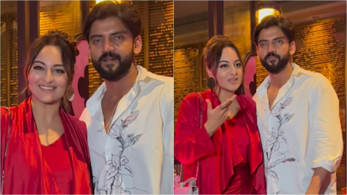 Sonakshi-Zaheer were seen for the first time after marriage