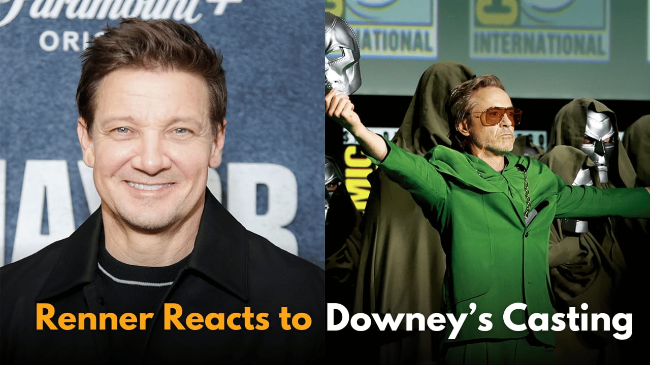 Jeremy Renner Reacts to Robert Downey Jr.’s Casting as Doctor Doom in Marvel’s Upcoming Avengers Movies