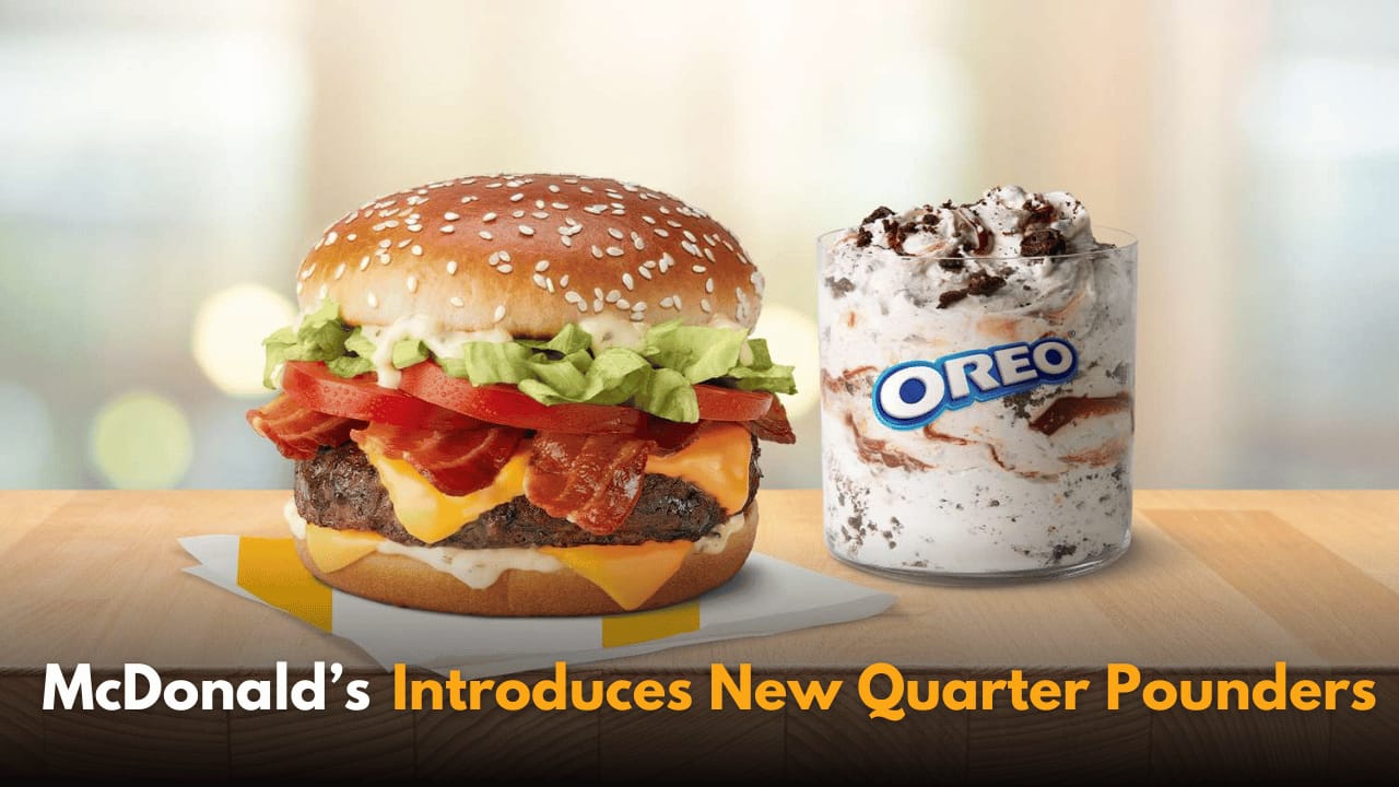 McDonald's Introduces Two New Variants of Its Classic Quarter Pounder Burger