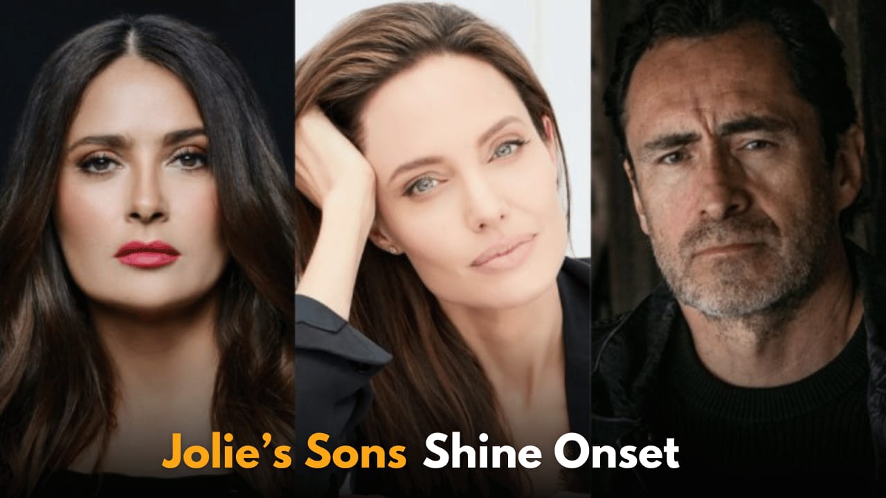 How Angelina Jolie’s Sons Behaved on the Set of Her New Film Without Blood, According to Salma Hayek