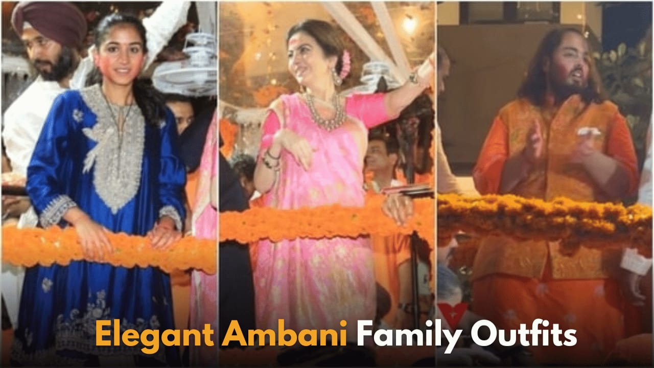 Radhika Ambani Elegant Look Steals the Show at Ganesh Visarjan