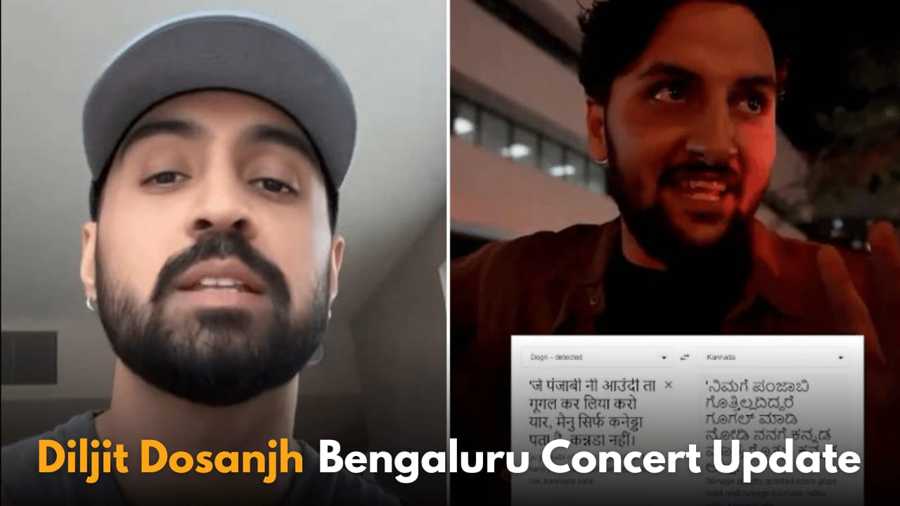 Fact Check: Diljit Dosanjh's Bengaluru Concert Not Canceled Over Language Controversy