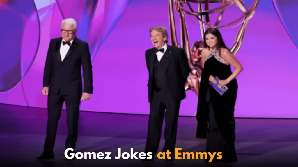 Selena Gomez Jokes About Steve Martin and Martin Short at the 76th Emmy Awards