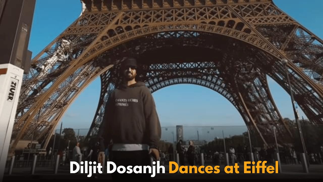 Diljit Dosanjh Dances at Eiffel Tower, Sparks Excitement with New Music Release