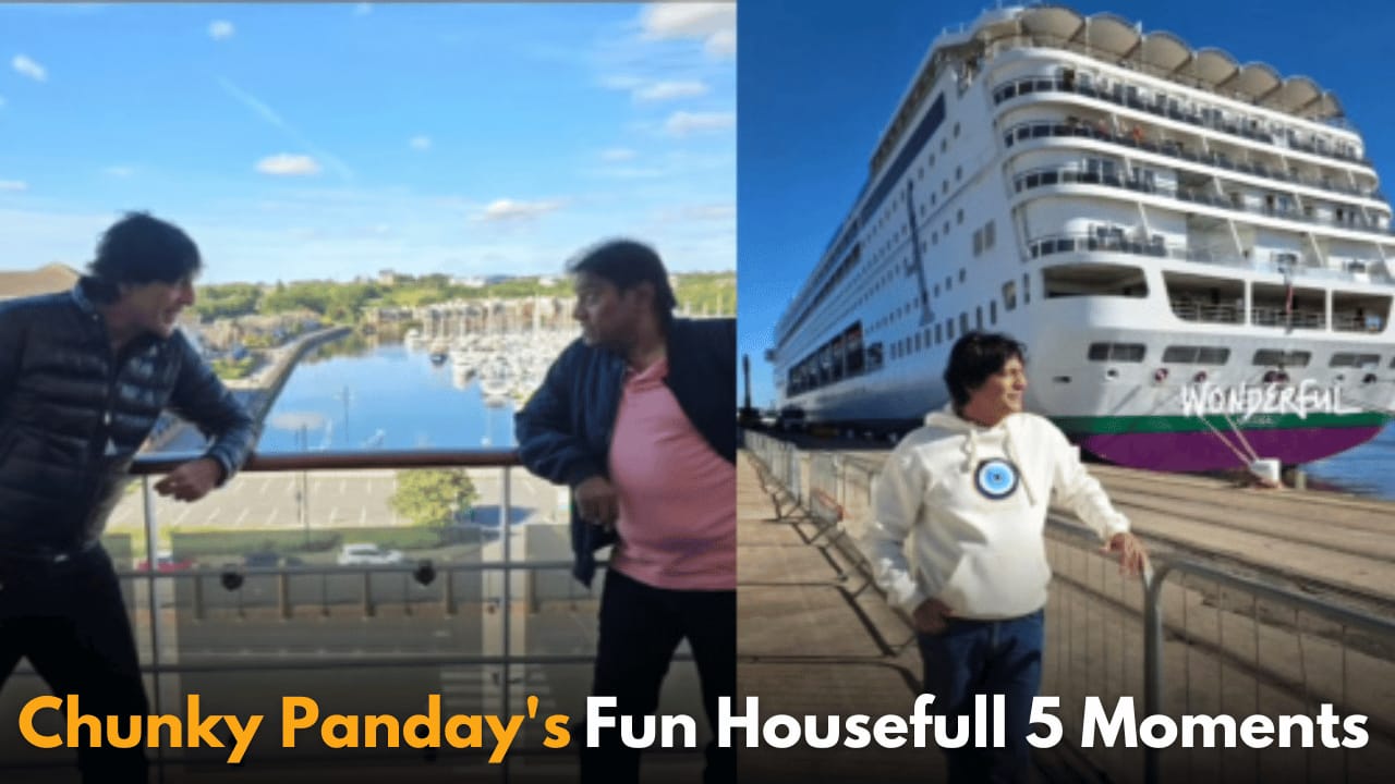 Chunky Panday Shares Hilarious BTS Moments from Housefull 5 Filming on a Cruise
