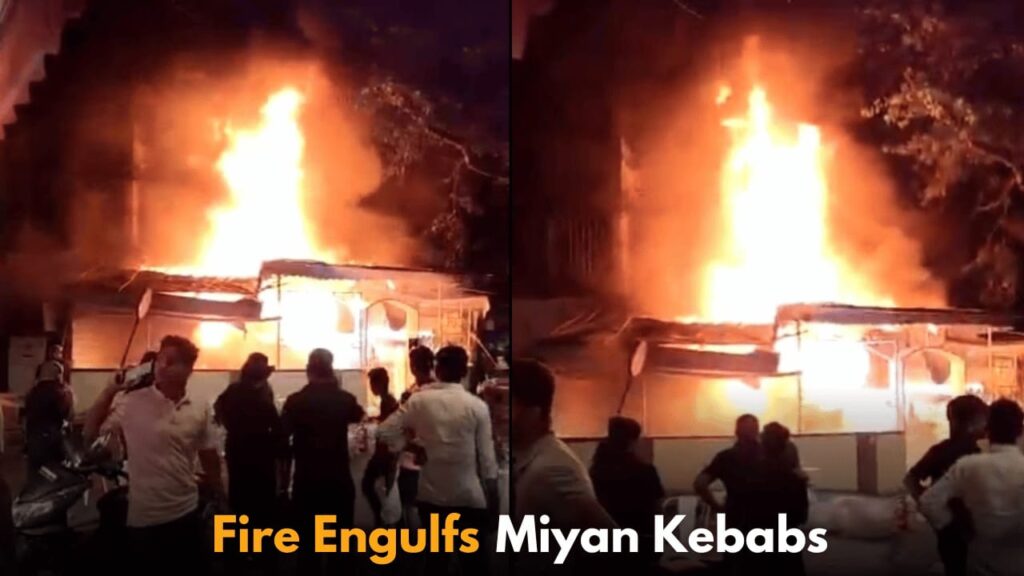 Massive Fire at Miyan Kebabs in Bandra: Quick Fire Brigade Action Saves Area