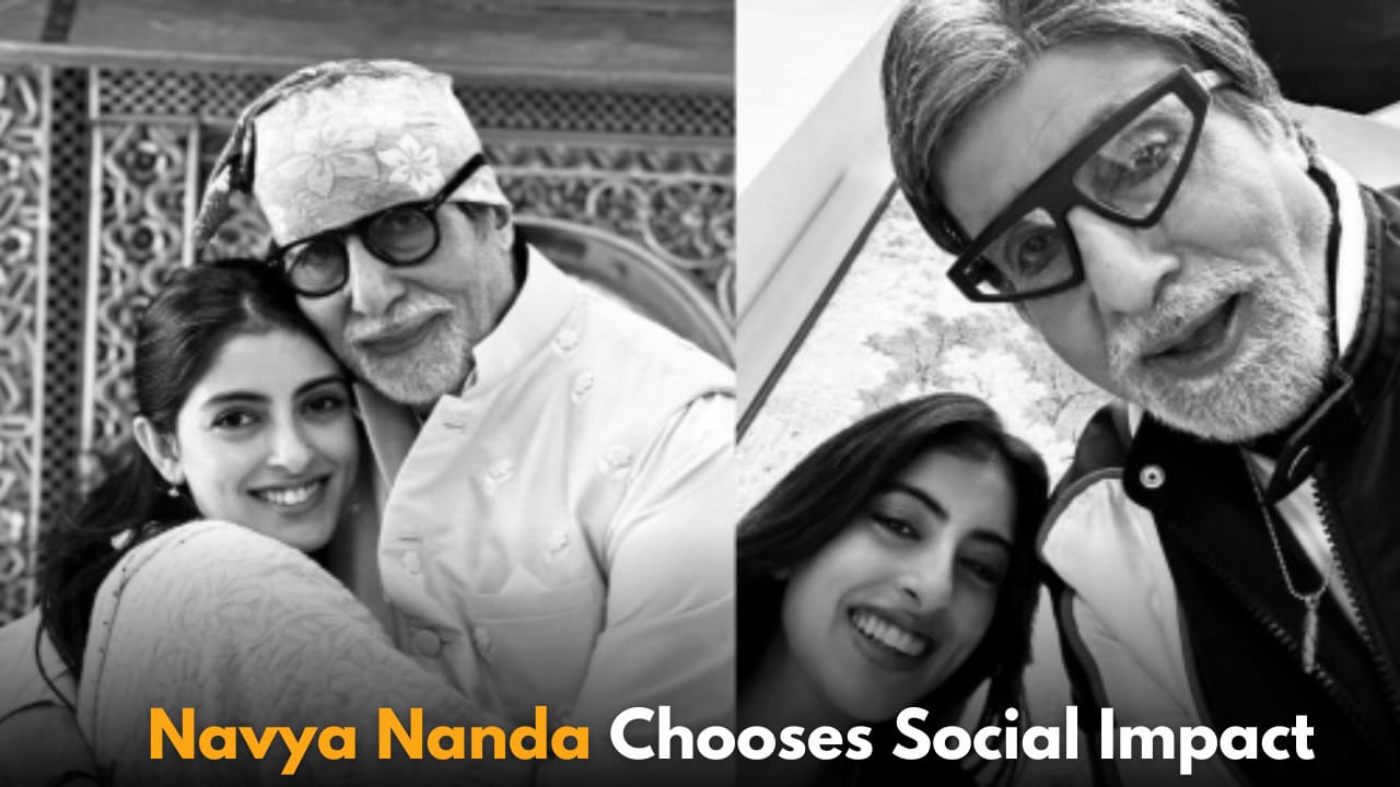Navya Naveli Nanda Explains Why She Chooses Social Impact Over Acting Career Ambitions