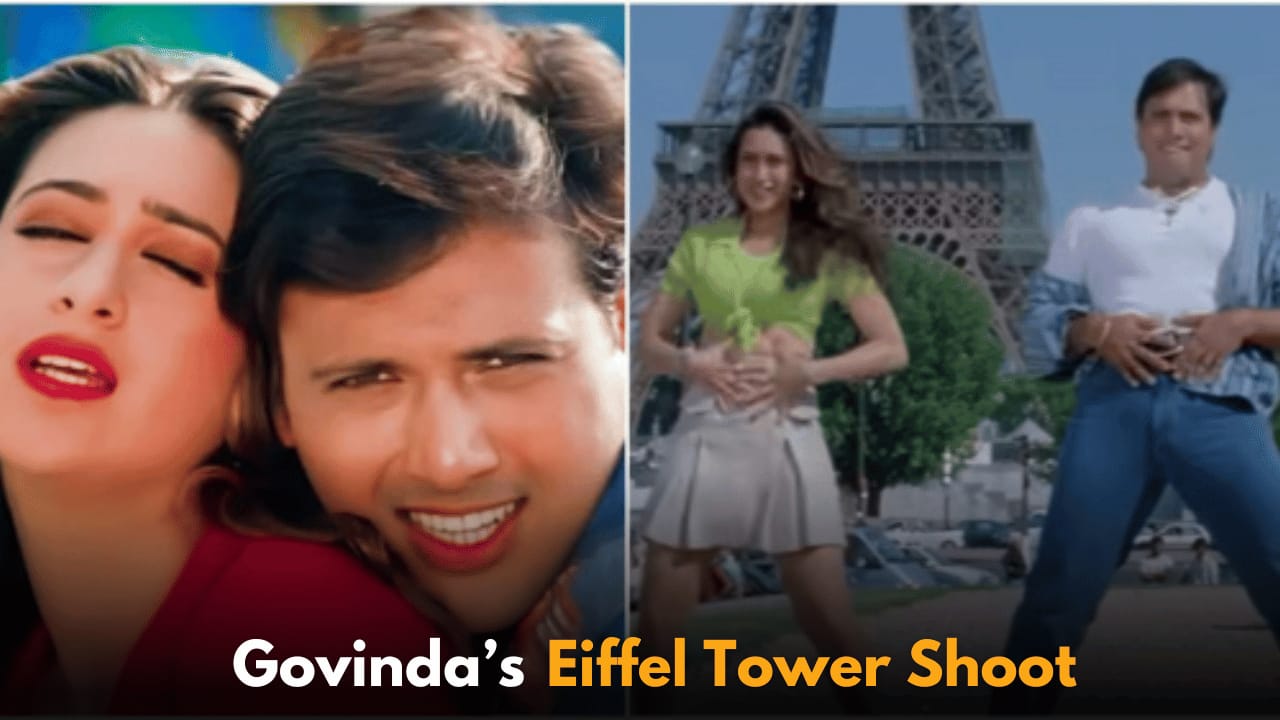 Govinda Shot Iconic Hero No. 1 Song Near Eiffel Tower in Just 15 Minutes