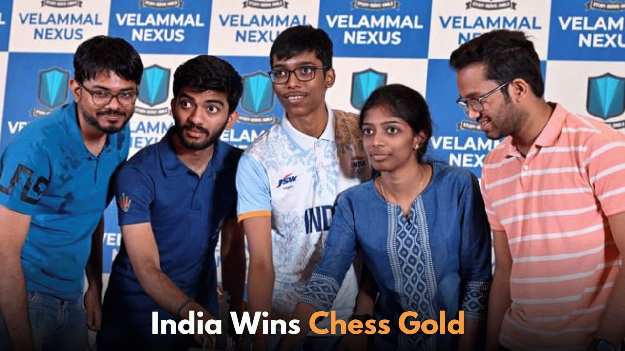Gukesh and Praggnanandhaa Lead India to Historic Gold at 2024 Chess Olympiad in Budapest