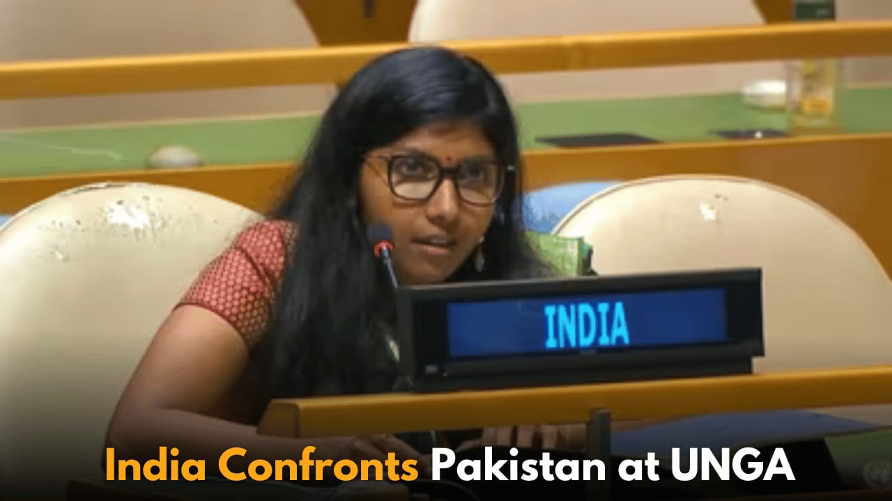 Indian Diplomat Confronts Pakistan PM at UNGA Over Kashmir Statements
