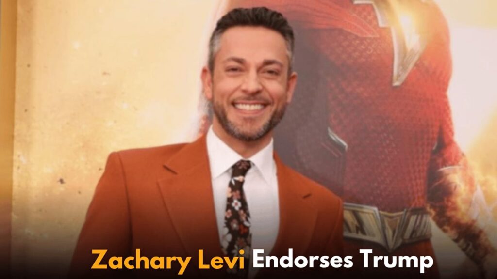 Zachary Levi Faces Backlash After Publicly Endorsing Donald Trump and Supporting RFK Jr.