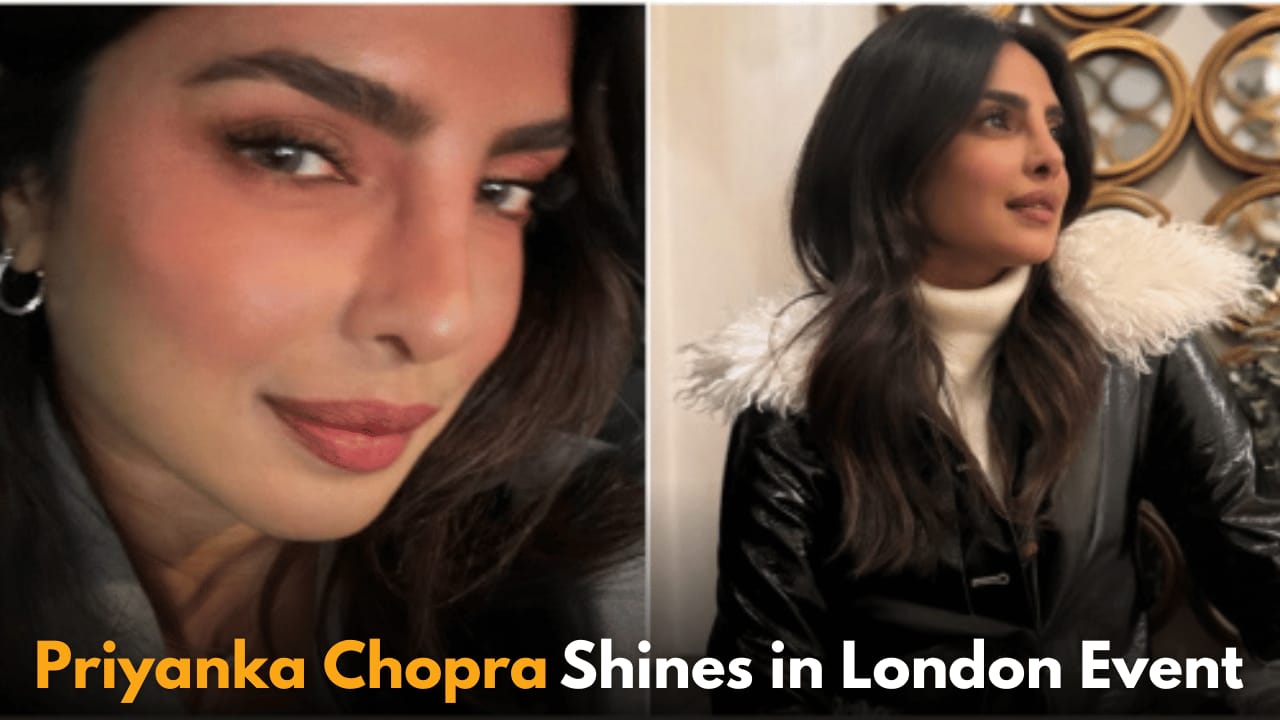 Priyanka Chopra Dazzles in Glamorous Looks at London Event, Fans Praise Nick Jonas' Luck