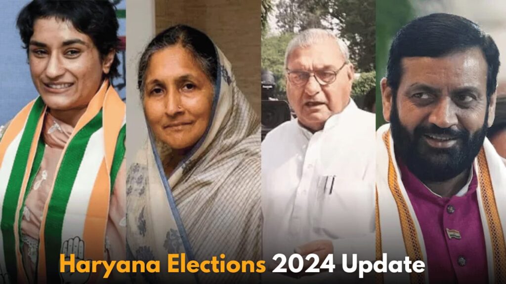 Haryana Elections 2024: BJP Surprises with Lead, Congress Trailing in Unexpected Election Results