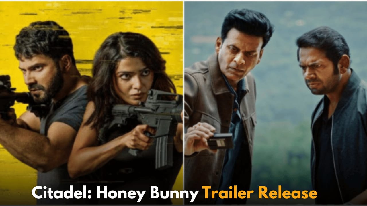 Citadel: Honey Bunny Trailer Release Date Revealed for Varun Dhawan and Samantha Prabhu