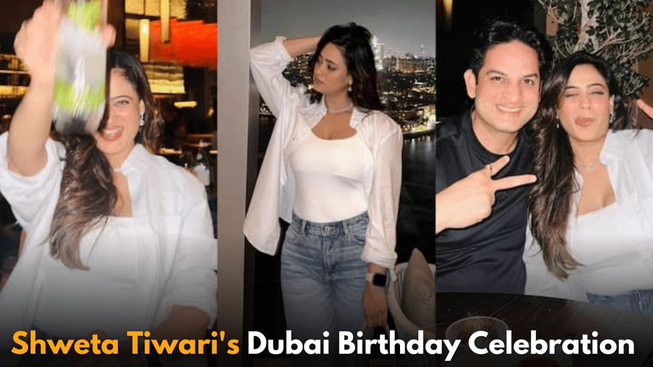 Shweta Tiwari Celebrates 44th Birthday in Dubai with Friends, Poolside Fun, and Adventure