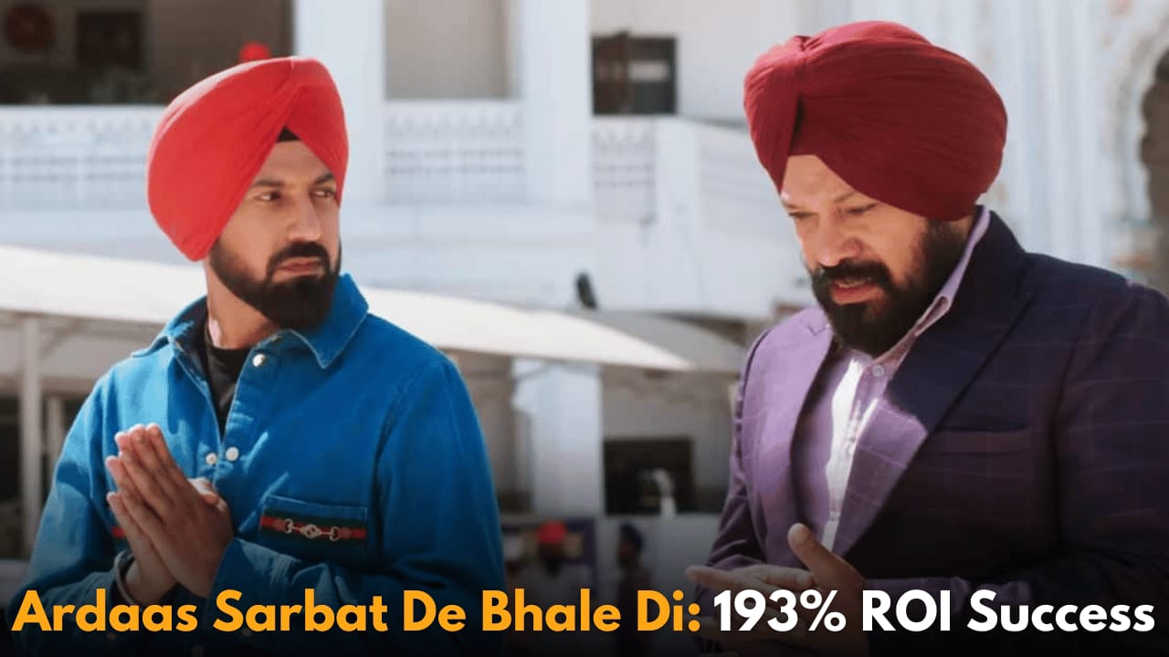 Ardaas Sarbat De Bhale Di: Gippy Grewal Starrer Achieves 193% ROI in 32 Days