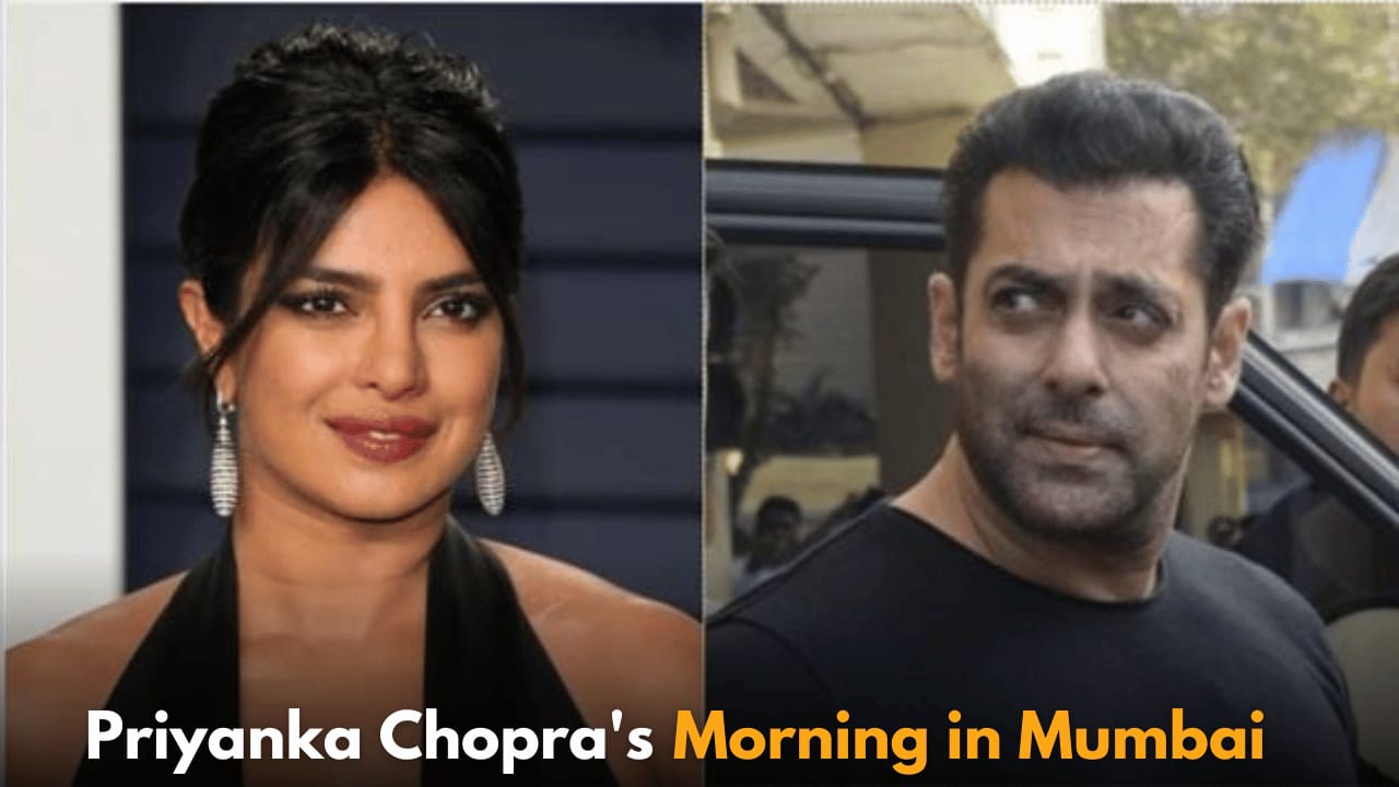 Priyanka Chopra Enjoys Mumbai Morning with Fun Salman Khan Connection in Instagram Video