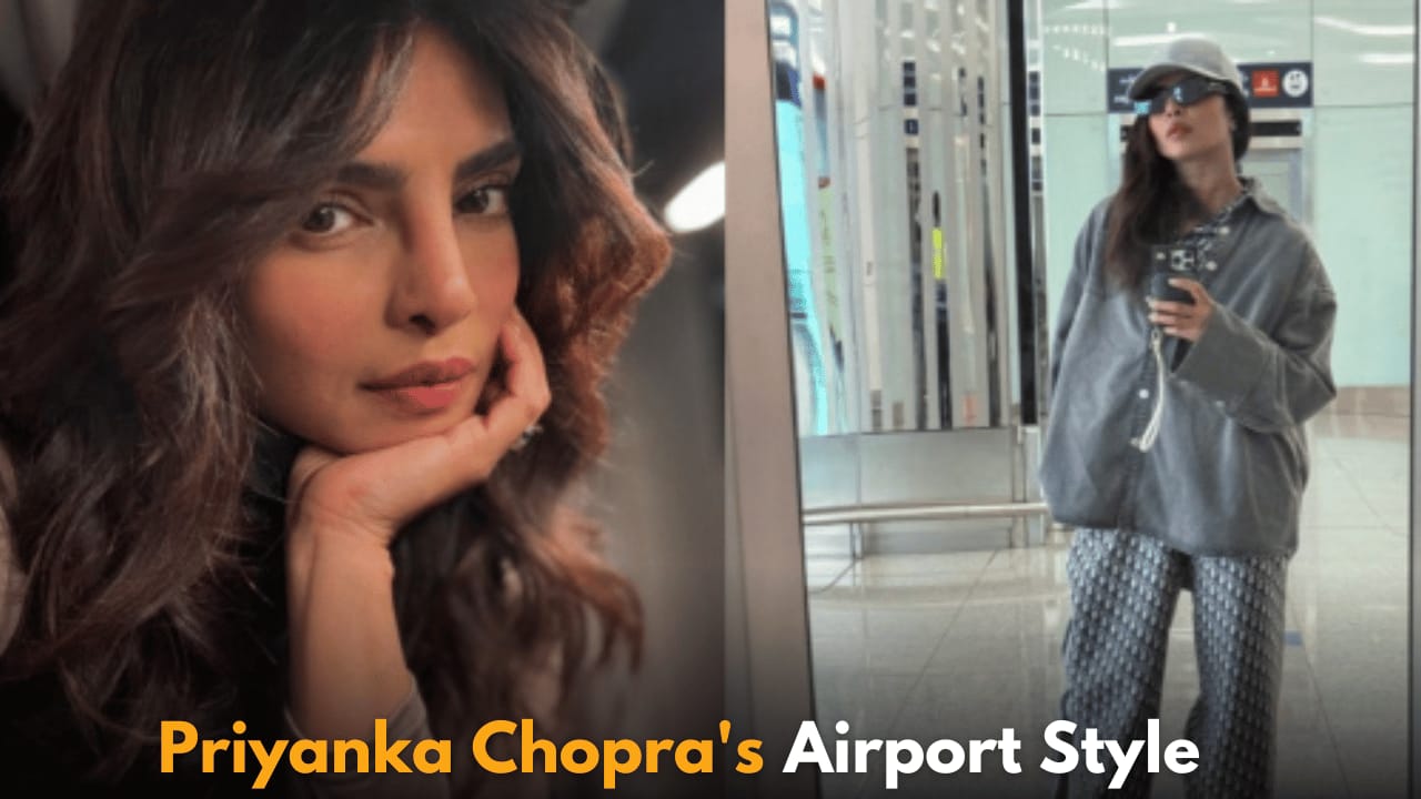 Priyanka Chopra Shares Stylish Airport Look, Inspiring Fans with Effortless Sunday Fashion Choices