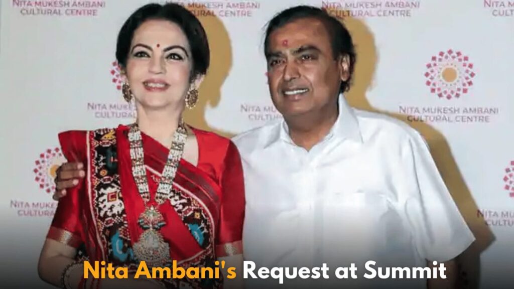 Nita Ambani's Special Request to Mukesh Ambani During AI Summit with Nvidia's CEO Huang