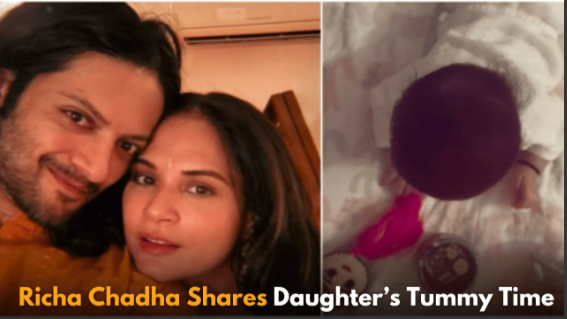 Richa Chadha Shares Heartwarming Video of Daughter Zuneyra Enjoying Tummy Time With Toys