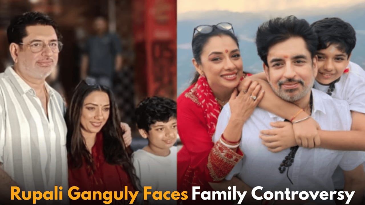 Rupali Ganguly Steps Out with Family Amid Controversy Over Stepdaughter's Shocking Allegations