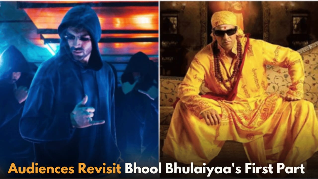 Audiences Revisit Akshay Kumar's Bhool Bhulaiyaa as Kartik Aaryan's Bhool Bhulaiyaa 3 Runs