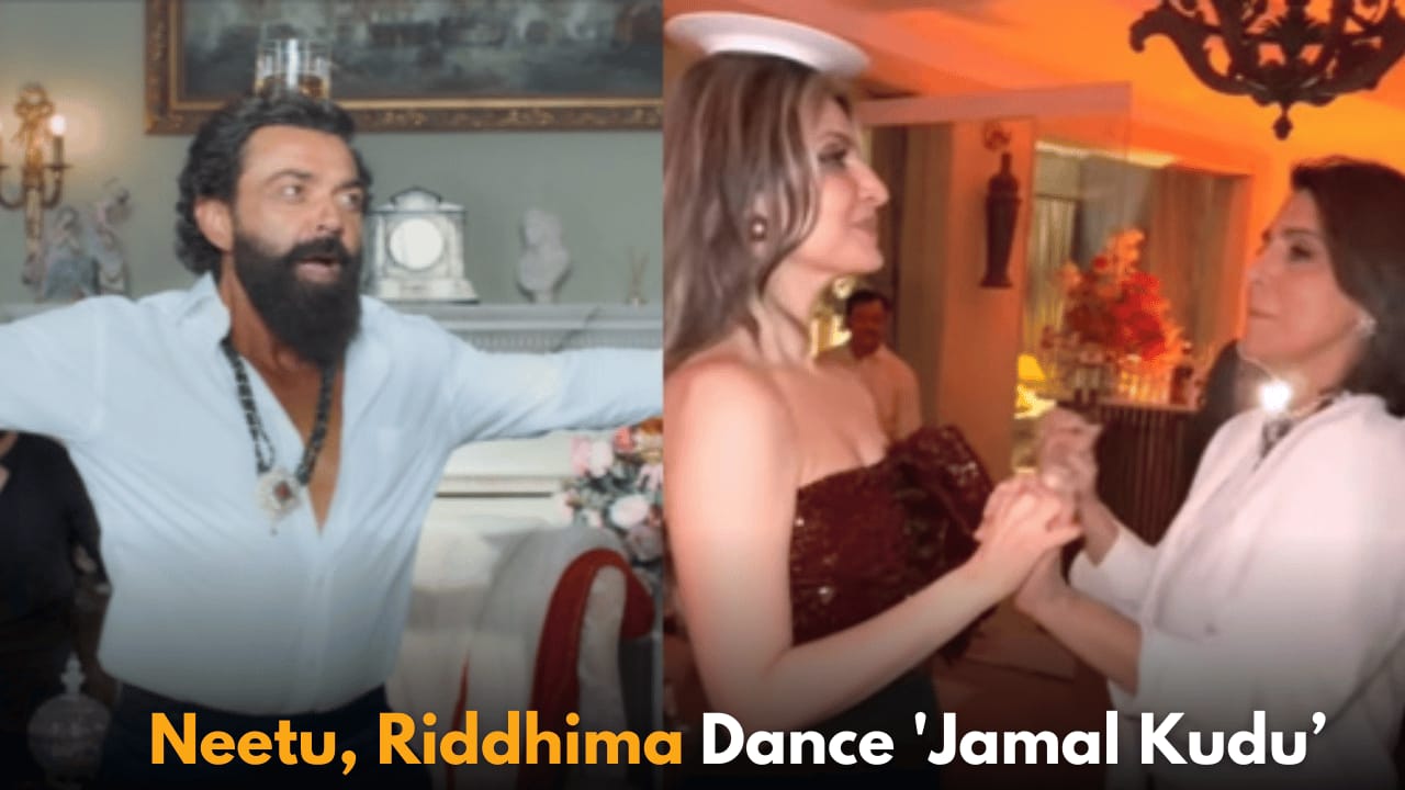 Neetu Kapoor and Riddhima Kapoor’s Dance Moves to 'Jamal Kudu' From Animal Steal the Show