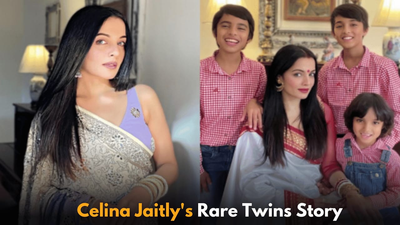Celina Jaitly Reveals Rare Genetic Condition Behind Conceiving Twins Twice Naturally