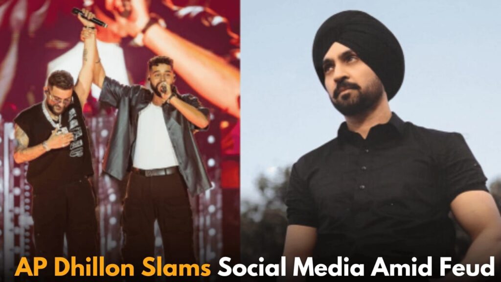 AP Dhillon Calls Social Media "Corrupt" Amid Feud with Diljit Dosanjh at Karan Aujla's Concert