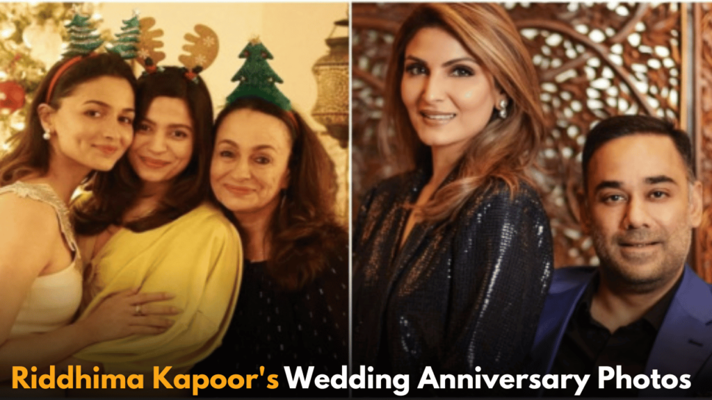 Riddhima Kapoor's Wedding Anniversary Photos