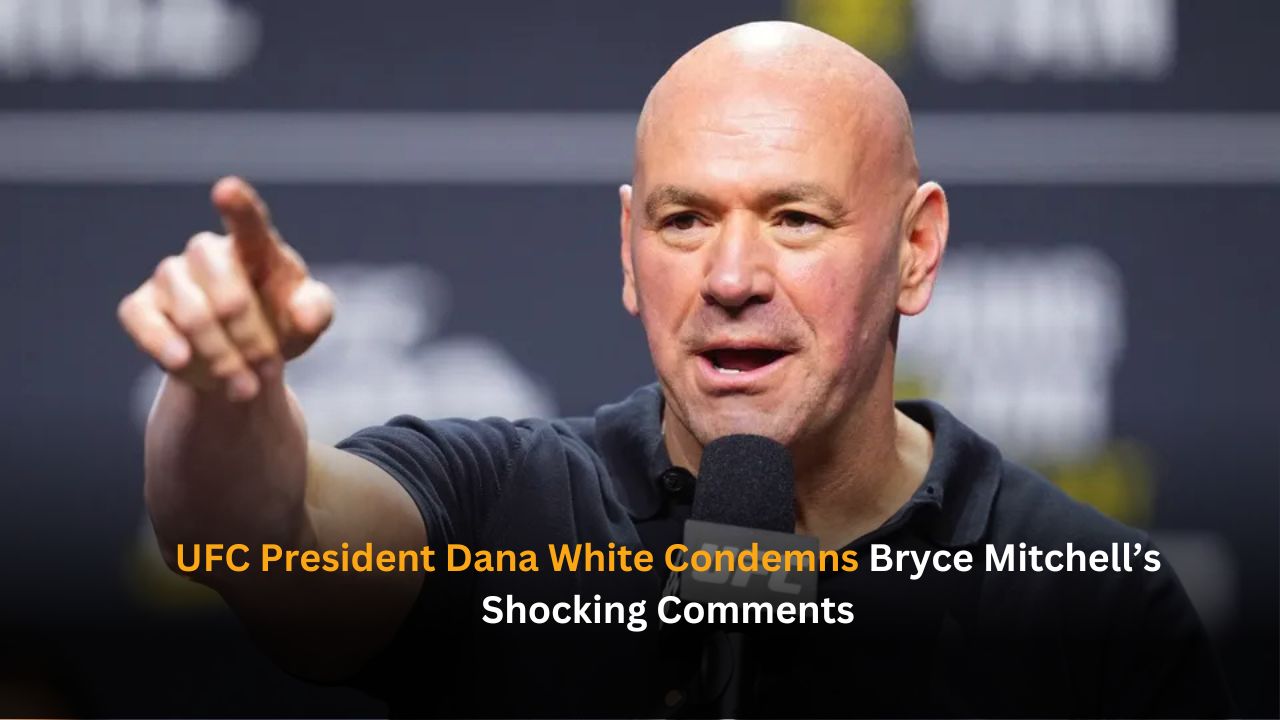 UFC President Dana White Condemns Bryce Mitchell’s Shocking Comments