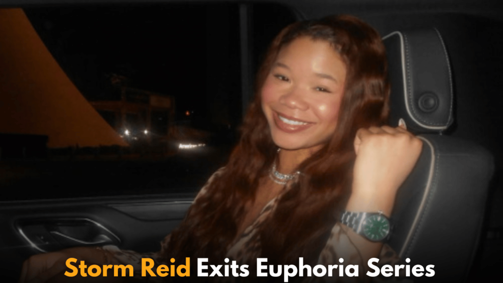 Storm Reid Exits Euphoria Series