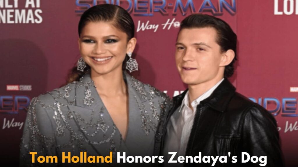 Tom Holland Honors Zendaya's Dog Noon with a Sweet Tribute Through His Beverage