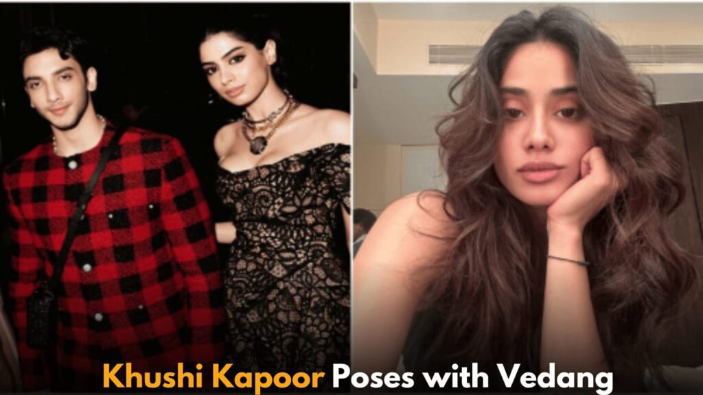 Khushi Kapoor Shares Stunning Photos with Rumored Boyfriend Vedang Raina, Janhvi Reacts