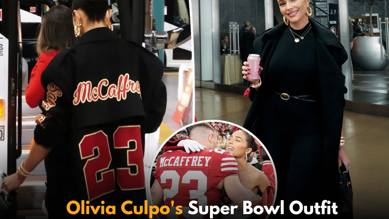 Olivia Culpo's Super Bowl Outfit