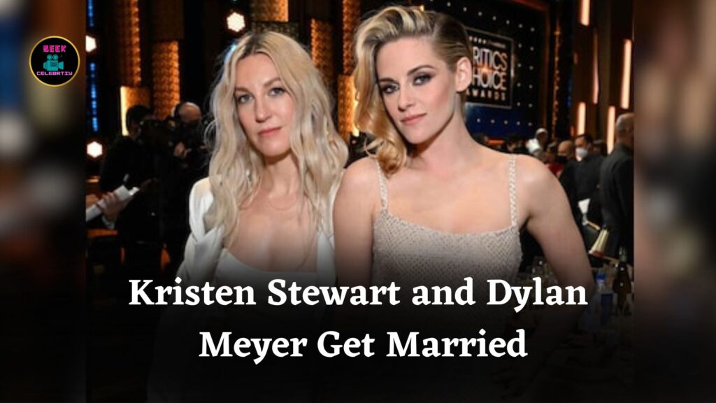 Kristen Stewart Marries Dylan Meyer in Sweet Backyard Wedding After Six Years Together
