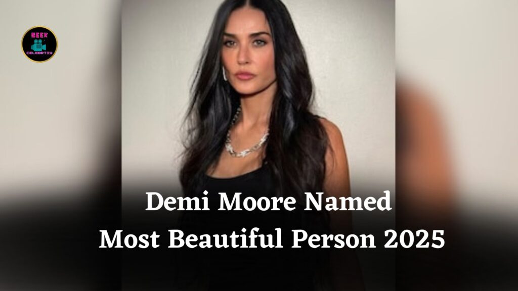 Demi Moore Named World’s Most Beautiful Person of 2025, Breaking Stereotypes About Beauty and Age