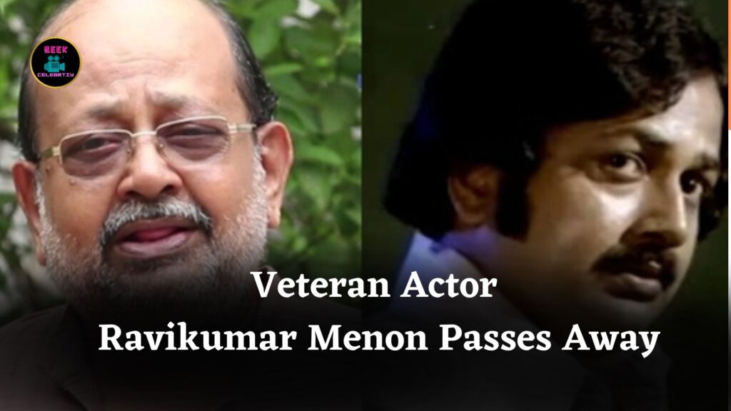 Ravikumar Menon