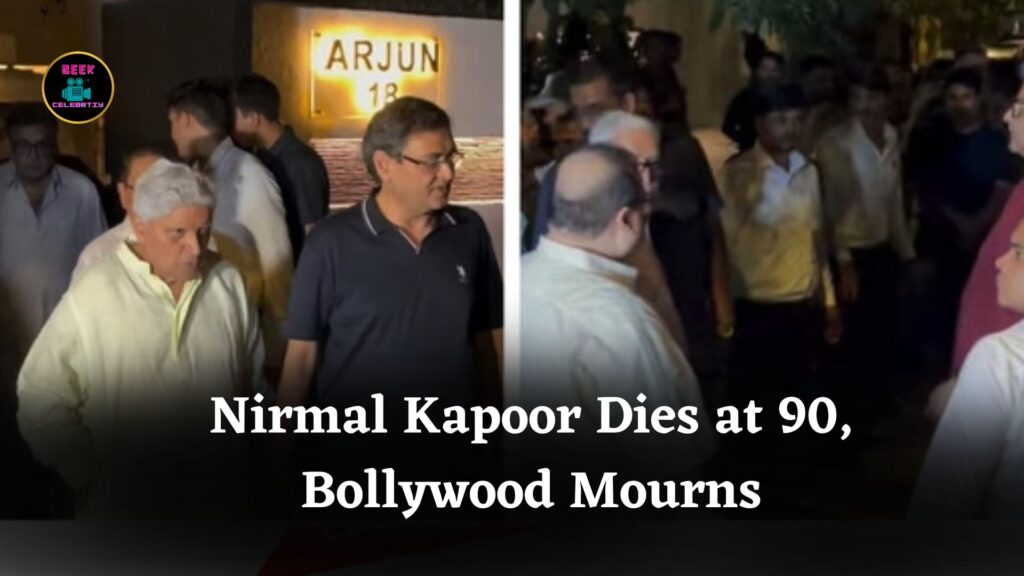 Nirmal Kapoor Dies at 90, Bollywood Mourns