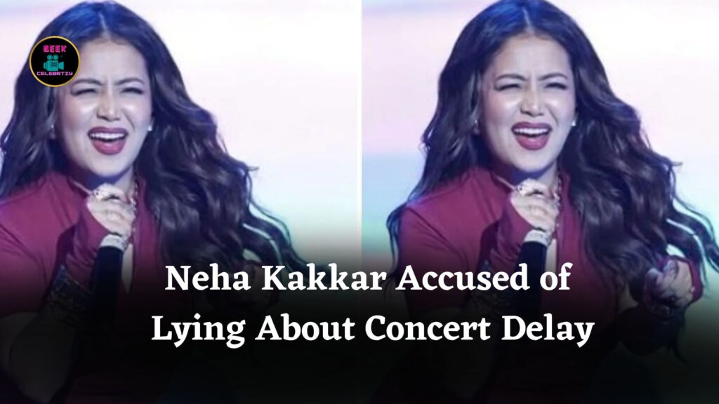 Neha Kakkar Accused of Lying About Concert Delay