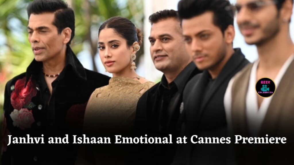 Janhvi Kapoor and Ishaan Khatter Get Emotional at Cannes After 'Homebound' Gets 9-Minute Standing Ovation