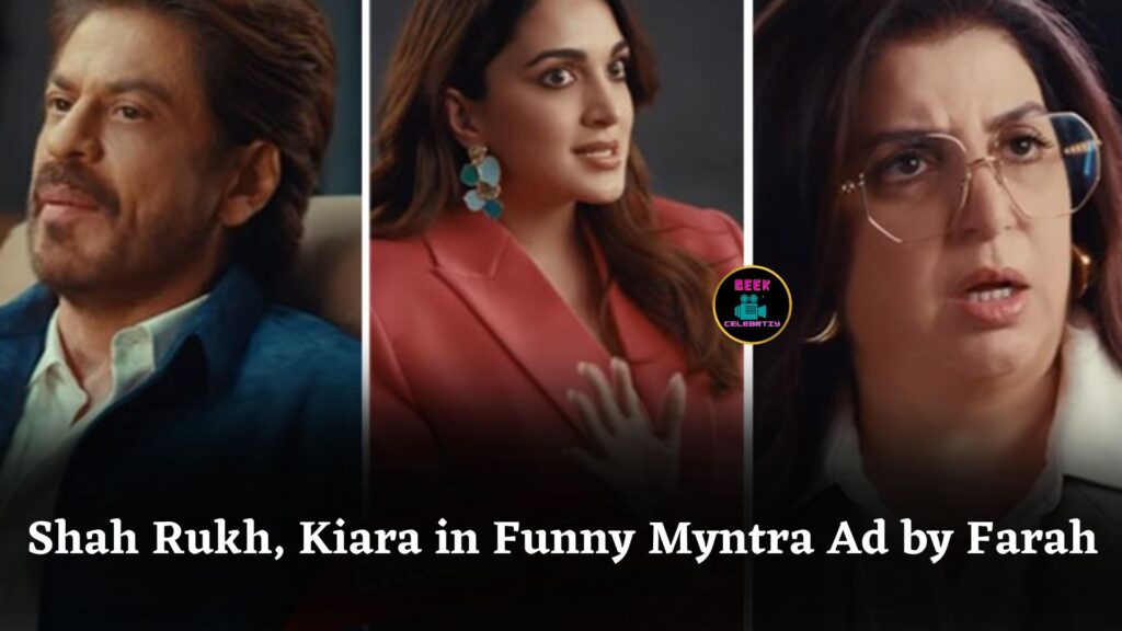 Shah Rukh Khan and Kiara Advani Do Chores in Funny Myntra Ad Directed by Farah Khan