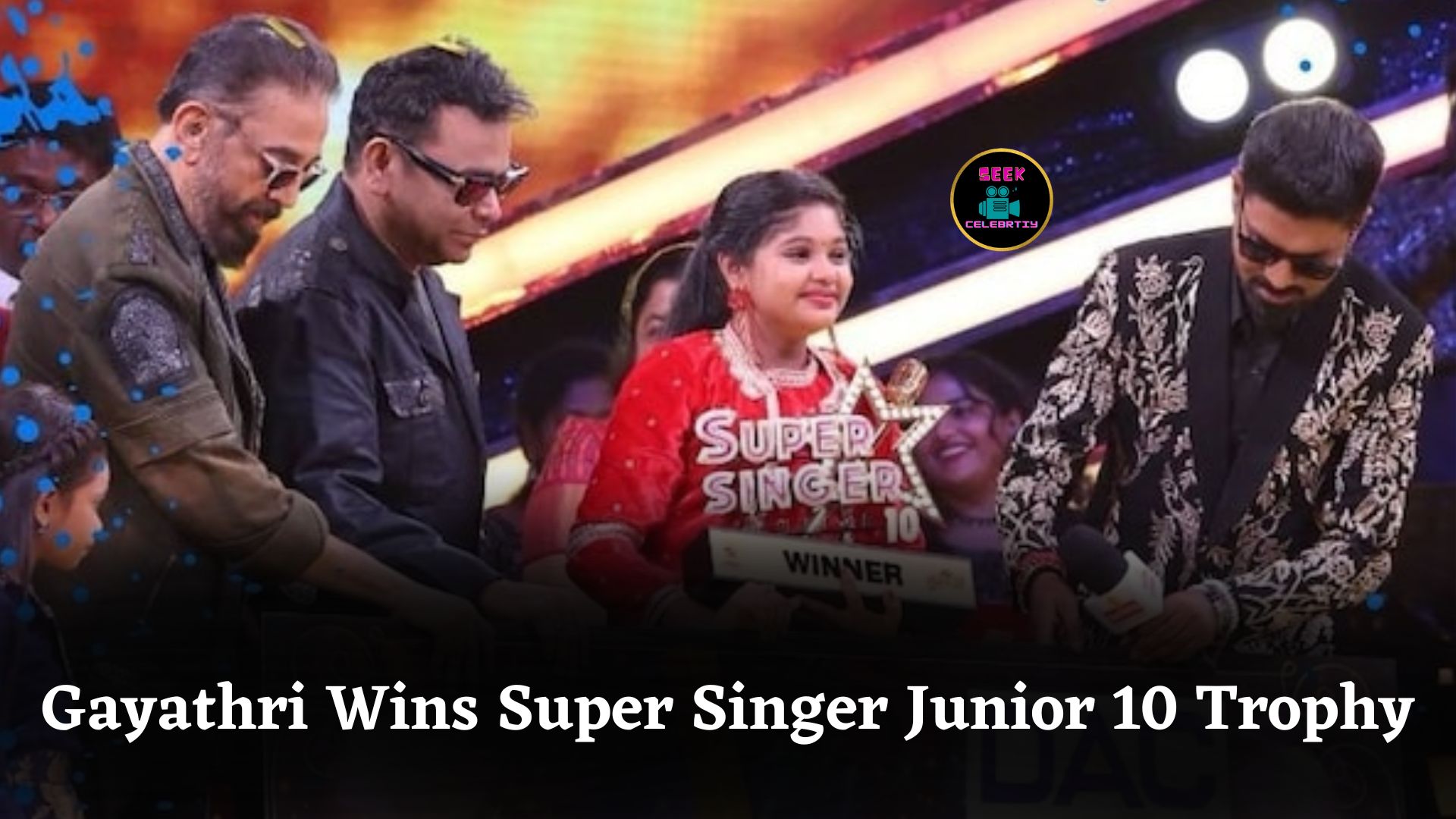 Gayathri Wins Super Singer Junior Season 10 Trophy and Rs 60 Lakh Villa at Grand Finale in Chennai