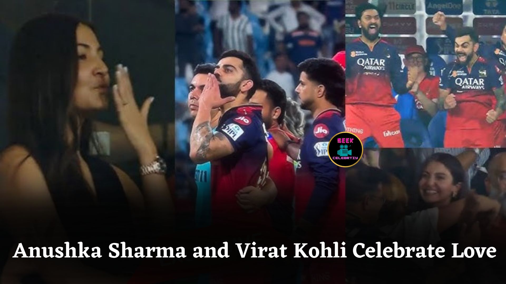 Anushka Sharma and Virat Kohli Share Romantic Flying Kiss After RCB’s Thrilling IPL 2025 Victory